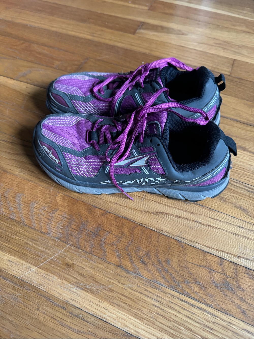 Altra Women’s Purple and Gray Trail Running Shoes